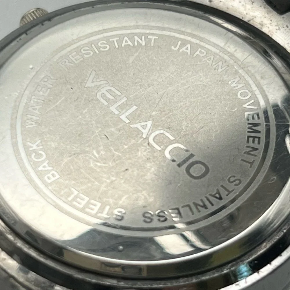 Working Vellaccio Round Silver Green Men's Watch